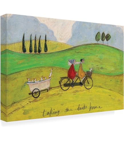 Amazon.com: Sam Toft - Doggie Taxi Service Art Print: Posters & Prints